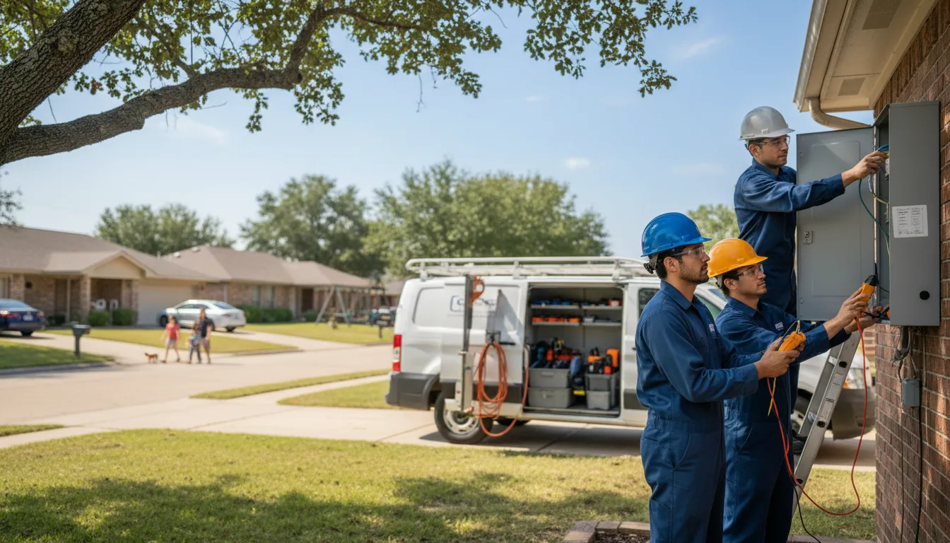 Certified electrician providing emergency electrical services in North Benton, OH
